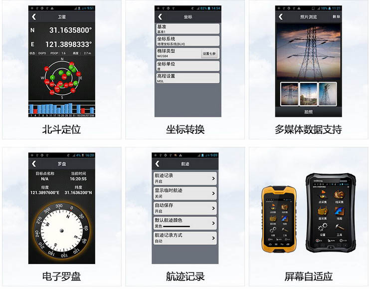 集思寶任我游A3手持北斗智能終端 集思寶任我游A3手持北斗智能終端