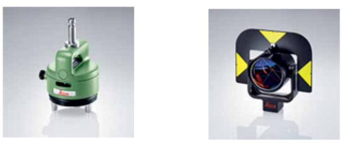 徠卡棱鏡和支架合理搭配,更易獲得高精度測量成果!